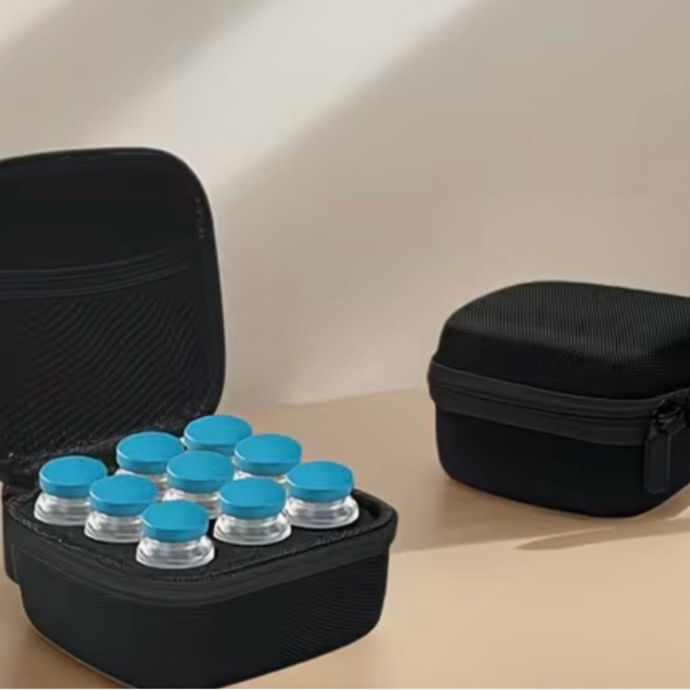 Black Travel Case  for  10 ml vials case only